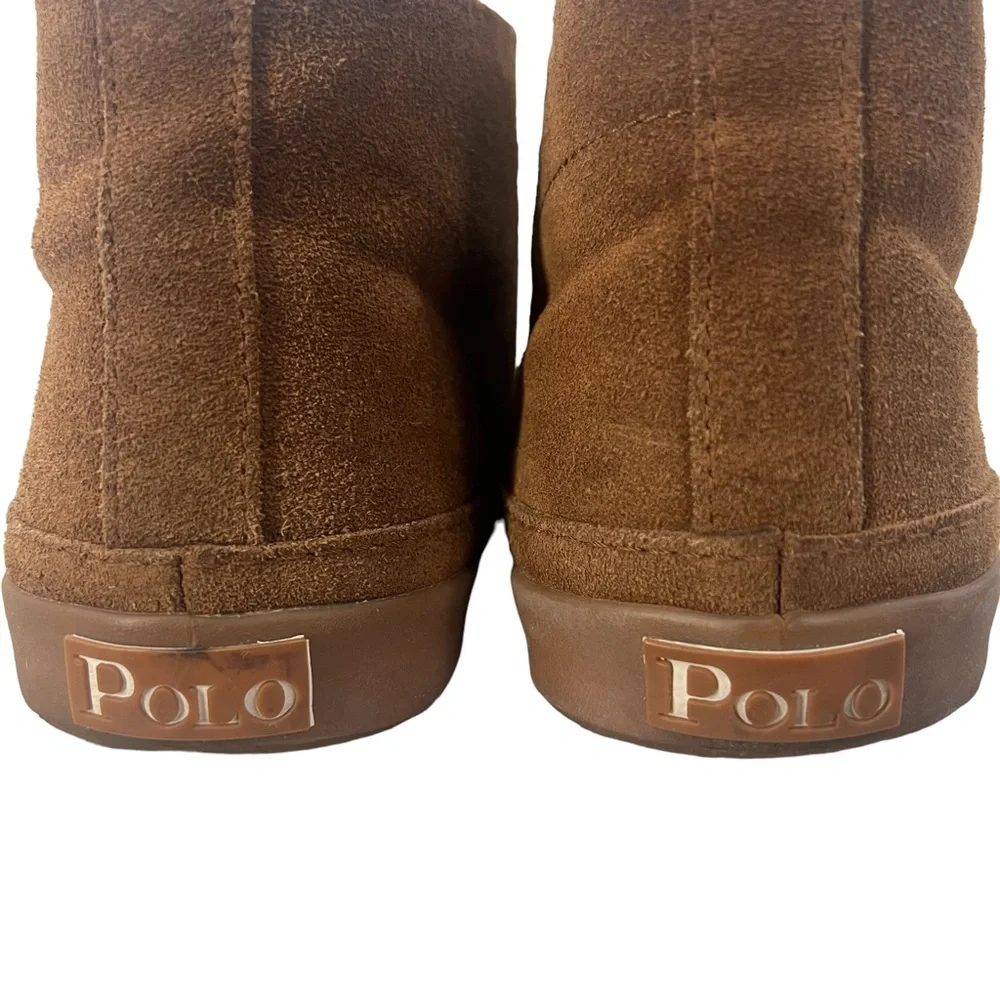 Polo Ralph Lauren‎ Erwin Brown Suede Men Chukka Boots size 9